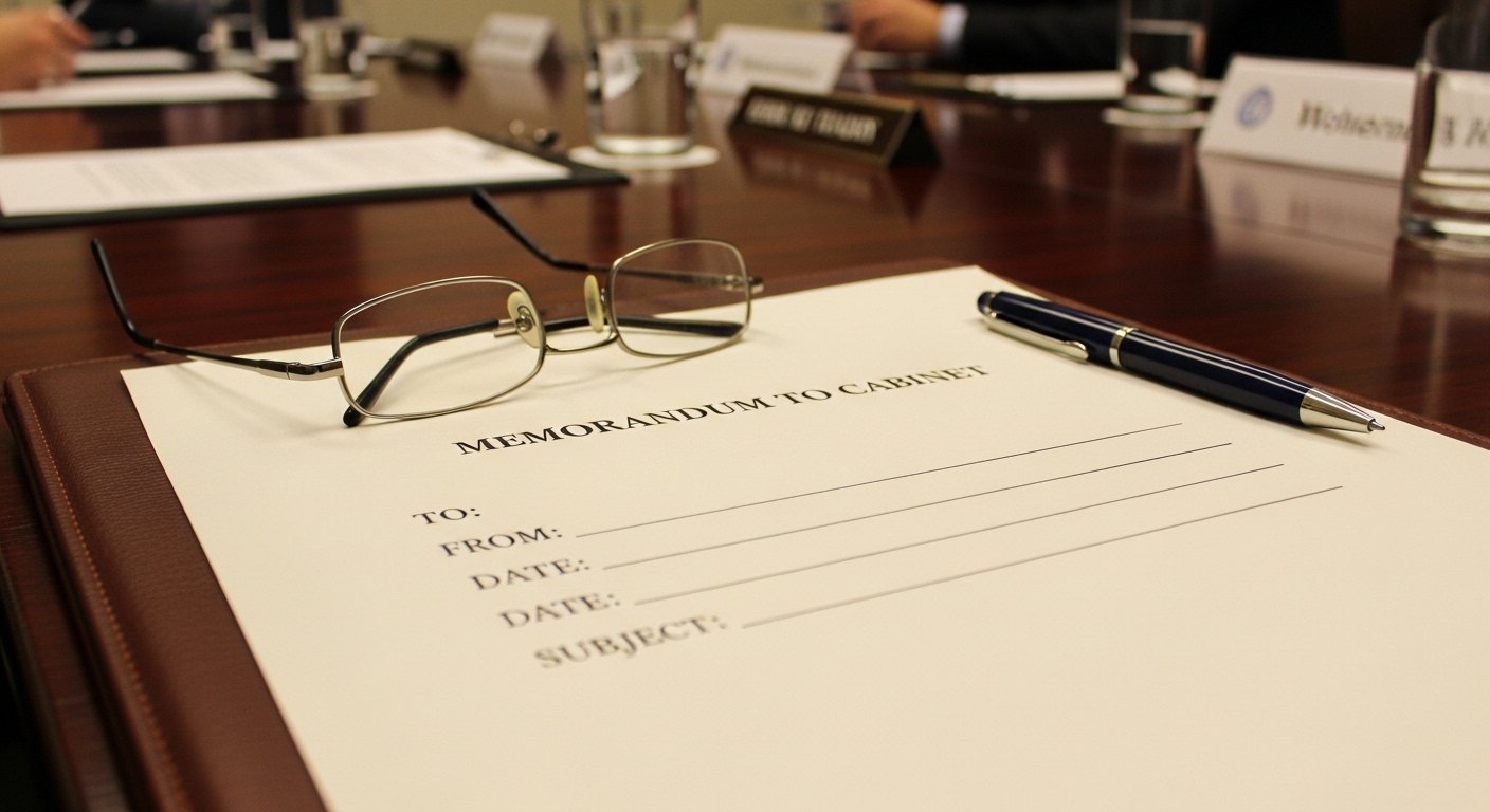 memorandum to cabinet